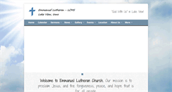 Desktop Screenshot of lakeviewemmanuel.com